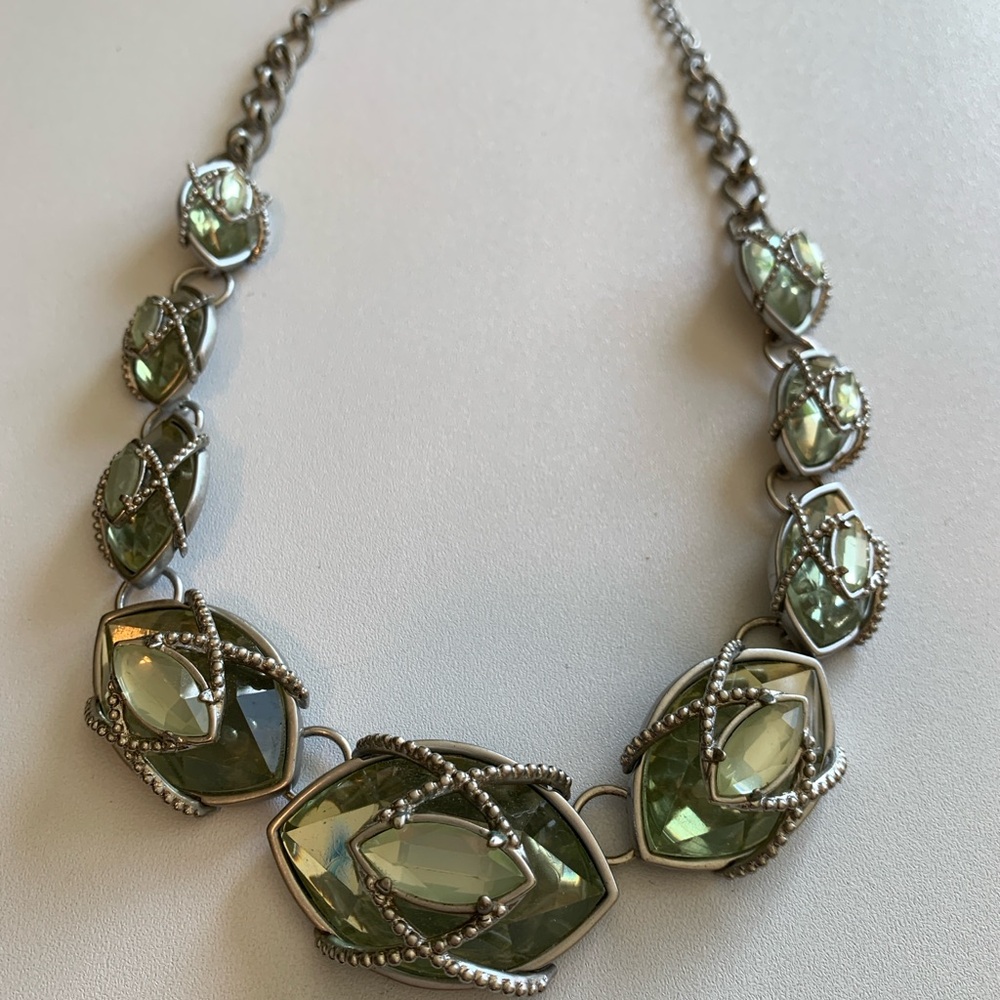 Lia Sophia statement necklace in excellent condition.